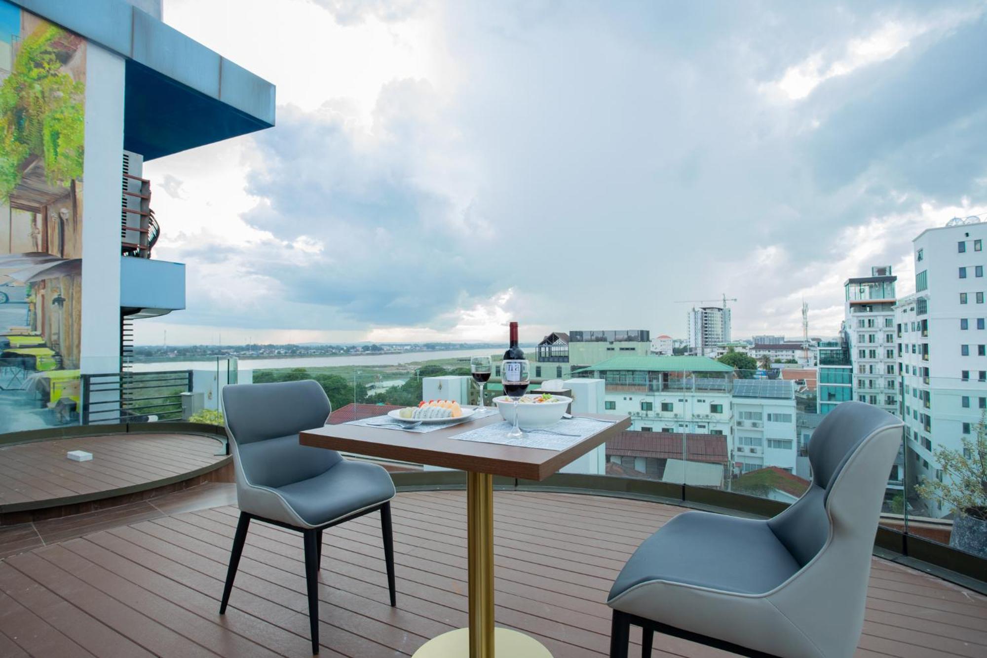 Riverside Hotel Вьентьян Экстерьер фото