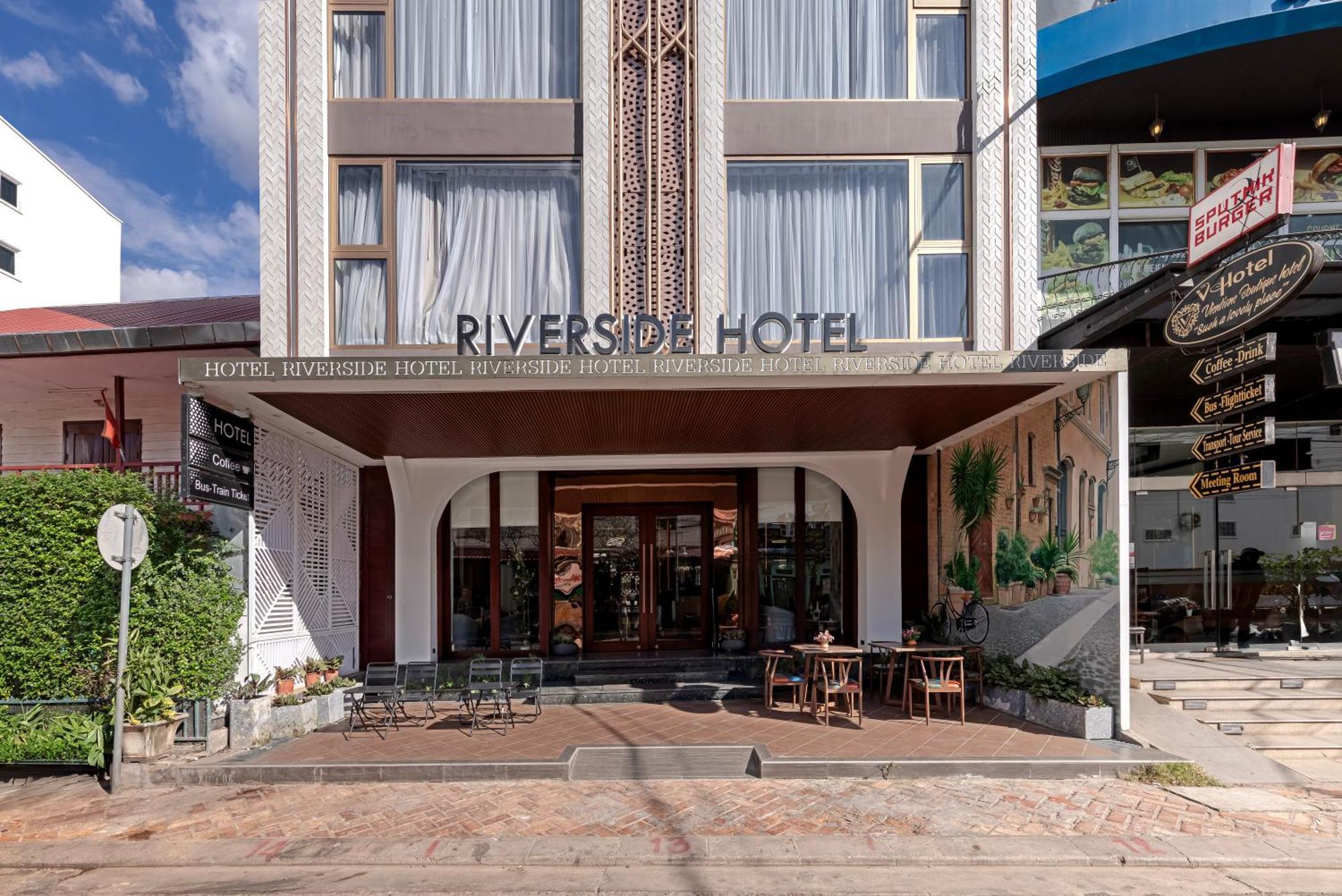 Riverside Hotel Вьентьян Экстерьер фото