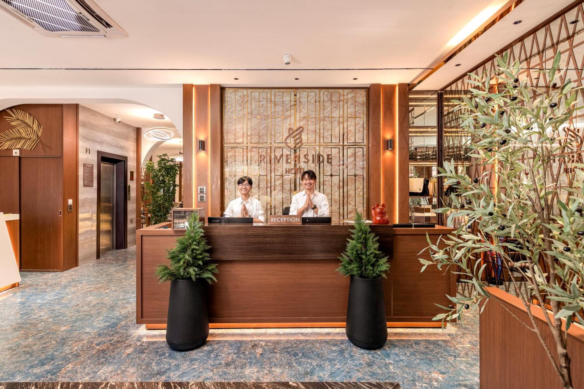 Riverside Hotel Вьентьян Экстерьер фото