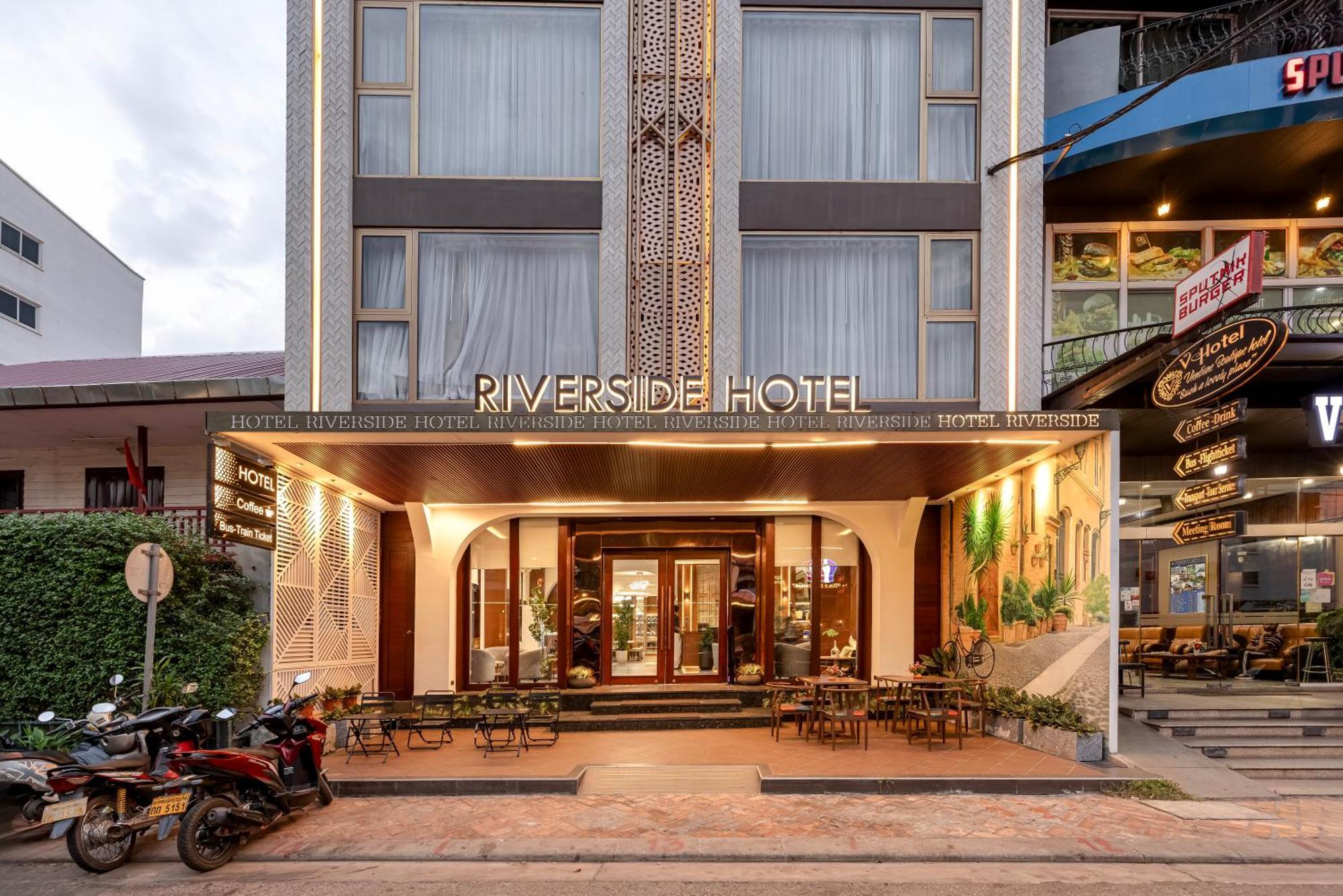 Riverside Hotel Вьентьян Экстерьер фото